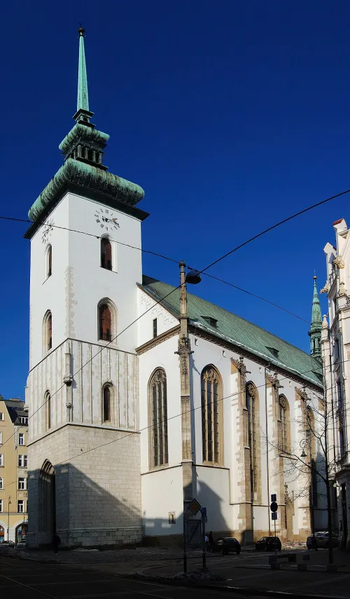 St.-Jakobs-Kirche in Brünn, Station 6 auf dem selbstgeführten Stadtrundgang