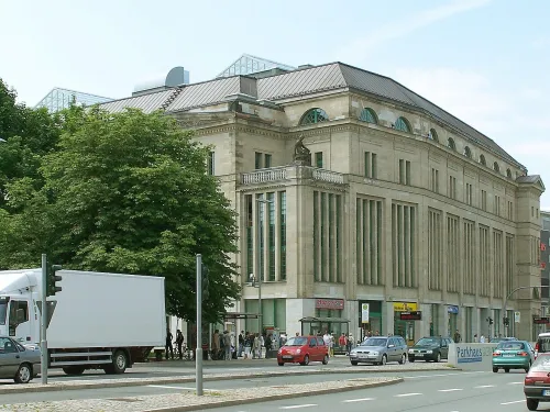 DAStietz in Chemnitz, stop 2 on the self-guided walking tour