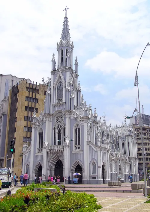 Kirche der Einsiedelei in Cali, Station 2 auf dem selbstgeführten Stadtrundgang