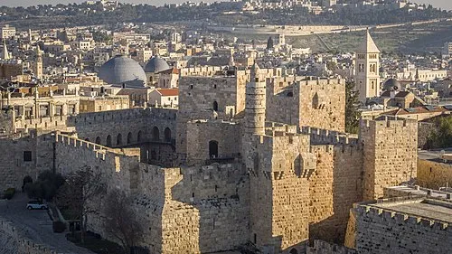 Tower of David Museum in Jerusalem, stop 9 on the self-guided walking tour