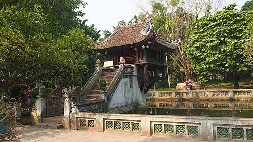 Einsäulenpagode in Hanoi, Station 9 auf dem selbstgeführten Stadtrundgang