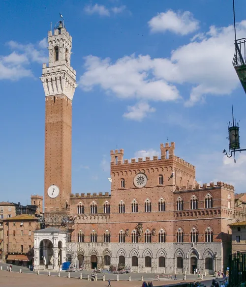 Palazzo Pubblico in Siena, Station 2 auf dem selbstgeführten Stadtrundgang