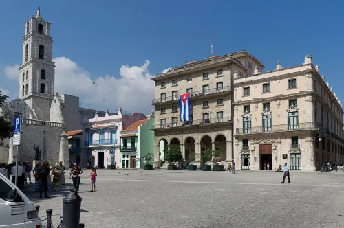 Plaza de San Francisco de Asís in Havanna, Station 7 auf dem selbstgeführten Stadtrundgang