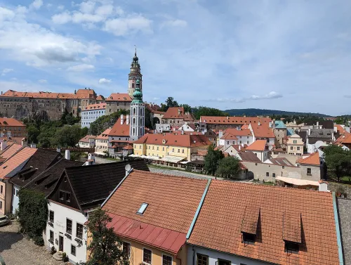 Seminární zahrada v Českém Krumlově in Český Krumlov, Station 8 auf dem selbstgeführten Stadtrundgang