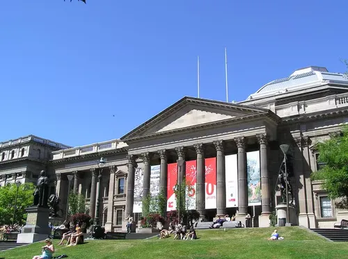 State Library Victoria in Melbourne, Station 2 auf dem selbstgeführten Stadtrundgang