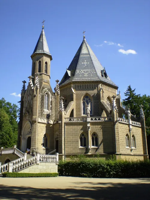Schwarzenberg Tomb in Třeboň, stop 9 on the self-guided walking tour