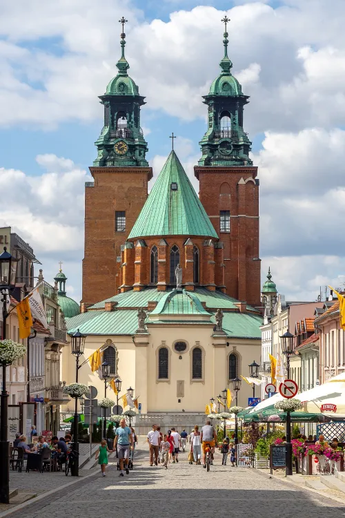Gniezno Cathedral, stop 3 on the self-guided walking tour