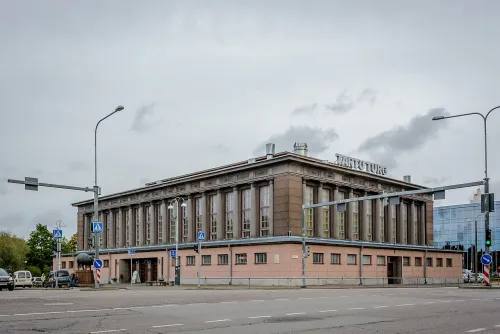 Tartu Market Hall, stop 9 on the self-guided walking tour