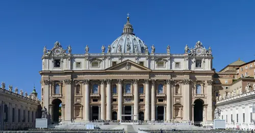 Petersdom in Rom, Station 2 auf dem selbstgeführten Stadtrundgang