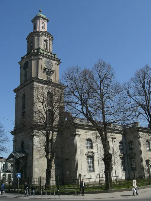 Dreifaltigkeitskathedrale in Liepāja, Station 4 auf dem selbstgeführten Stadtrundgang