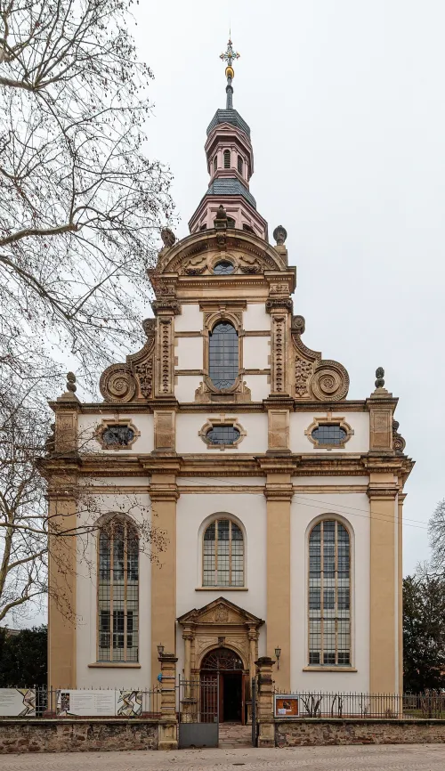Dreifaltigkeitskirche in Speyer, Station 6 auf dem selbstgeführten Stadtrundgang