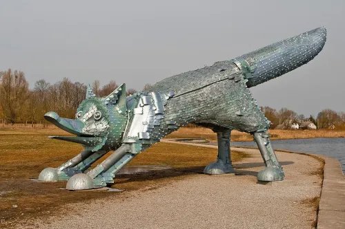 Geležinė lapė in Šiauliai, Station 4 auf dem selbstgeführten Stadtrundgang