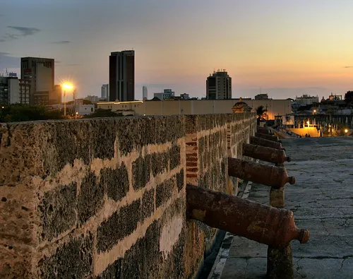 Stadtbefestigung Cartagena in Cartagena de Indias, Station 9 auf dem selbstgeführten Stadtrundgang