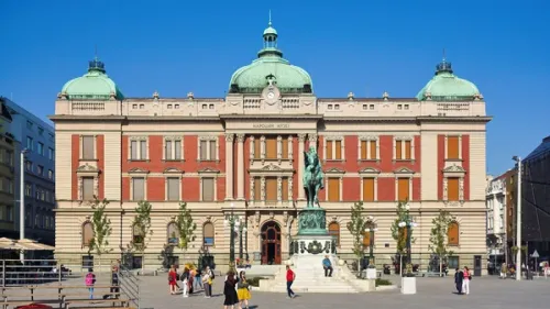 National Museum in Belgrade, stop 5 on the self-guided walking tour