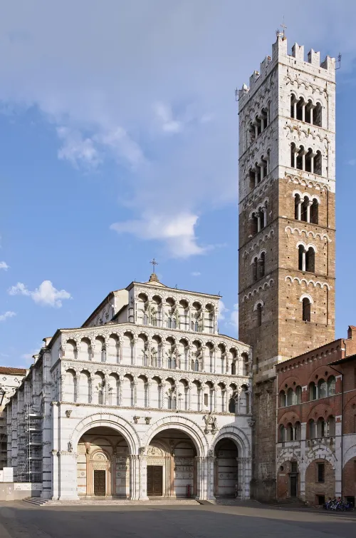 Kathedrale San Martino in Lucca, Station 1 auf dem selbstgeführten Stadtrundgang
