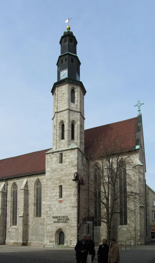 Kornmarktkirche in Mühlhausen, Station 4 auf dem selbstgeführten Stadtrundgang