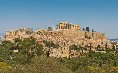 Acropolis in Athens, stop 6 on the self-guided walking tour