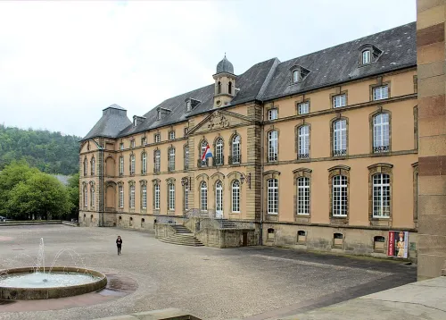 Abteimuseum Scriptorium in Echternach, Station 2 auf dem selbstgeführten Stadtrundgang