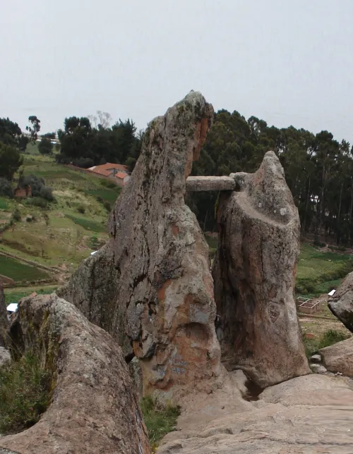 Horca del Inca in Copacabana, Station 4 auf dem selbstgeführten Stadtrundgang