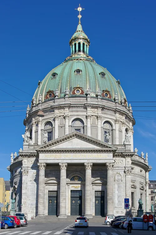 Marmorkirche in Kopenhagen, Station 8 auf dem selbstgeführten Stadtrundgang