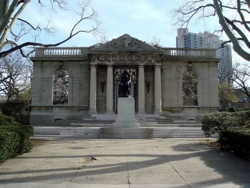 Rodin Museum in Philadelphia, stop 12 on the self-guided walking tour