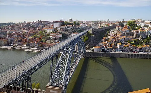 Dom-Luís-I.-Brücke in Porto, Station 9 auf dem selbstgeführten Stadtrundgang