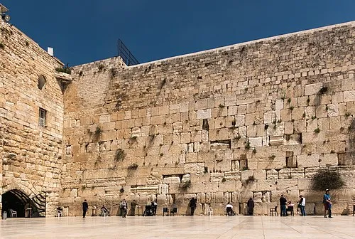 Western Wall in Jerusalem, stop 5 on the self-guided walking tour
