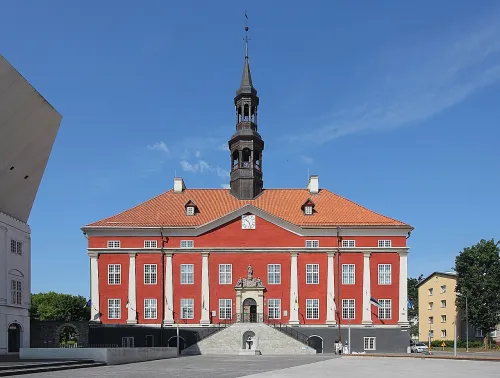 Rathaus Narva, Station 5 auf dem selbstgeführten Stadtrundgang