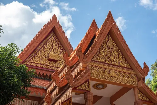 Wat Bo in Siem Reap, stop 4 on the self-guided walking tour
