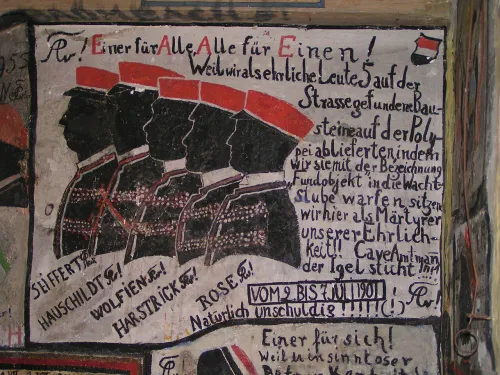 Studentenkarzer in Heidelberg, Station 7 auf dem selbstgeführten Stadtrundgang