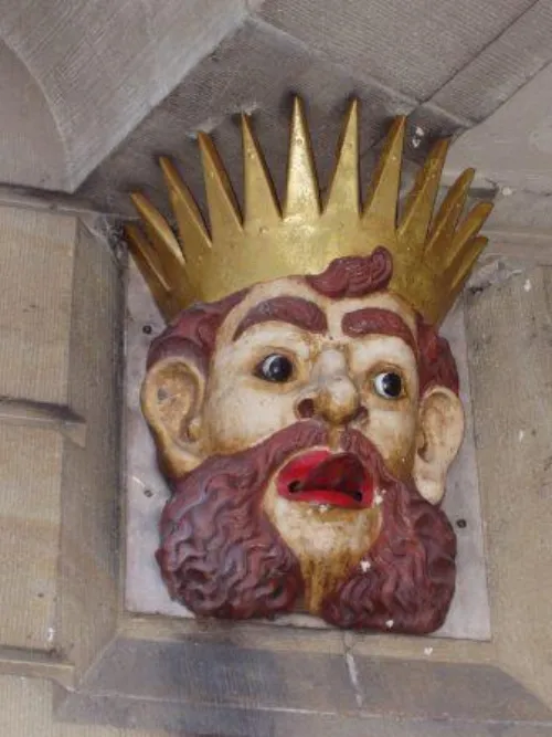 Lällekönig in Basel, stop 14 on the self-guided walking tour