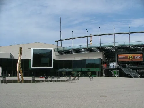 Festspielhaus Bregenz, Station 1 auf dem selbstgeführten Stadtrundgang