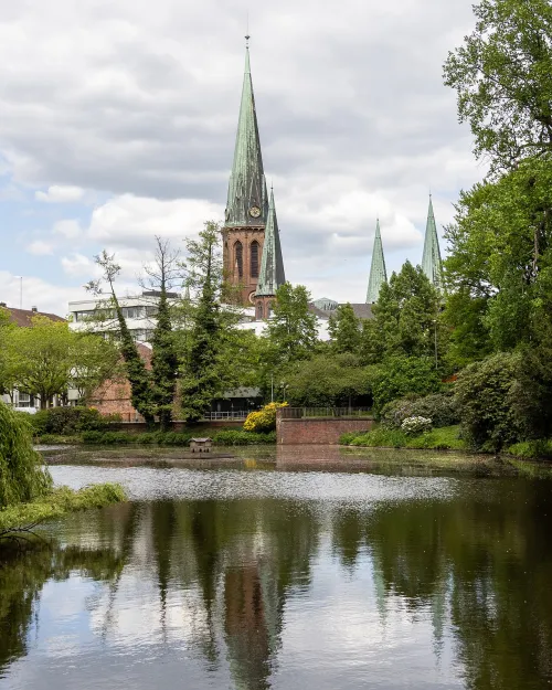 Lambertikirche in Oldenburg, Station 6 auf dem selbstgeführten Stadtrundgang