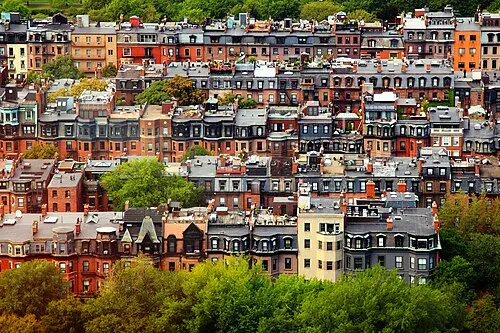Back Bay in Boston, stop 5 on the self-guided walking tour