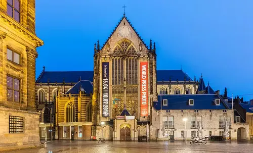 Nieuwe Kerk in Amsterdam, Station 8 auf dem selbstgeführten Stadtrundgang
