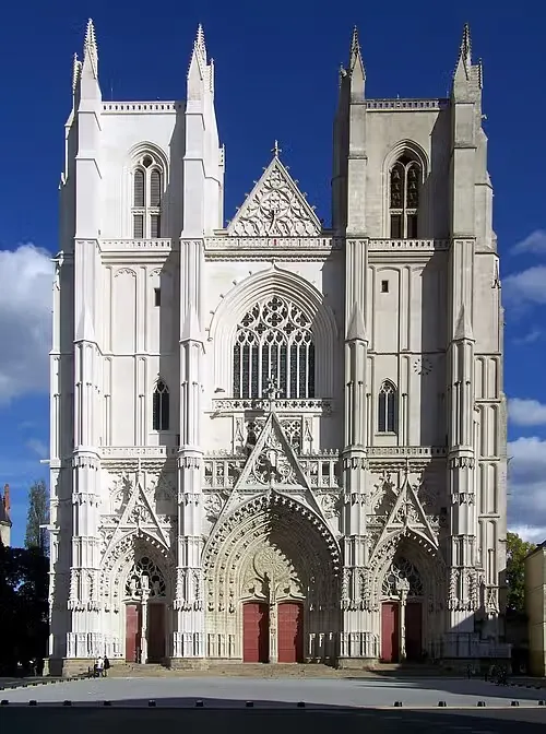Cathedral of Nantes, stop 5 on the self-guided walking tour