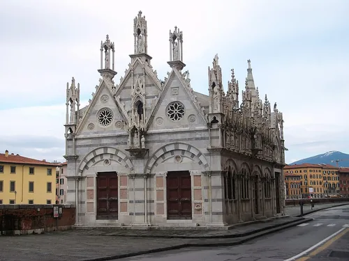 Santa Maria della Spina in Pisa, Station 7 auf dem selbstgeführten Stadtrundgang