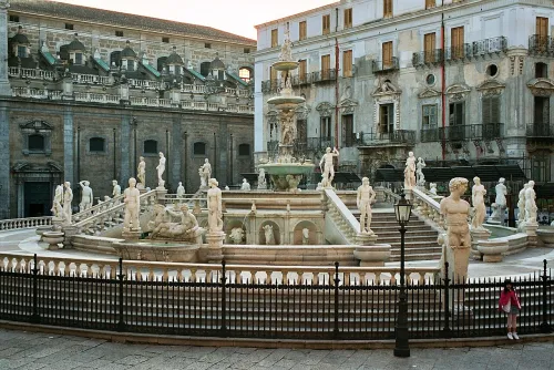 Fontana Pretoria in Palermo, Station 7 auf dem selbstgeführten Stadtrundgang