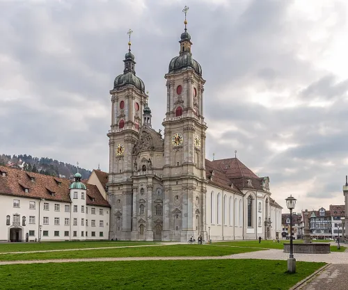 Cathedral of St. Gallen, stop 10 on the self-guided walking tour