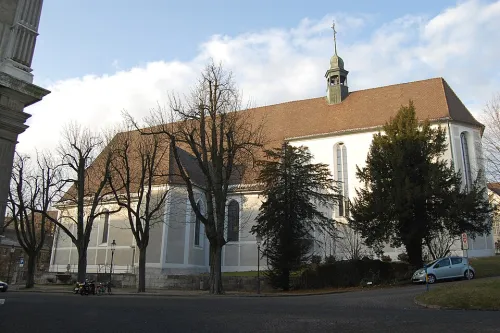 Franziskanerkirche in Solothurn, stop 10 on the self-guided walking tour