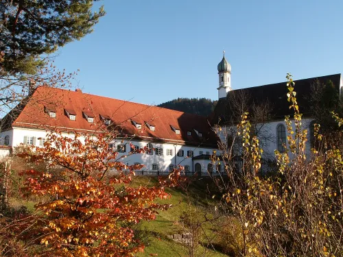 Franziskanerkloster in Füssen, stop 4 on the self-guided walking tour