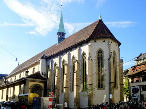 Französische Kirche in Bern, Station 12 auf dem selbstgeführten Stadtrundgang