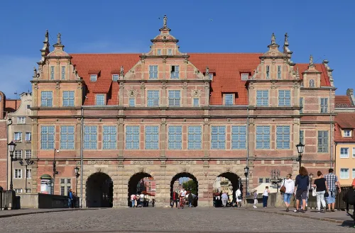 Grünes Tor in Danzig, Station 6 auf dem selbstgeführten Stadtrundgang