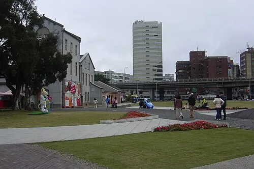 Huashan 1914 Creative Park in Taipeh, Station 6 auf dem selbstgeführten Stadtrundgang