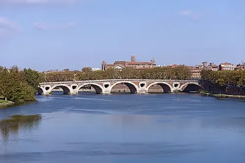 Pont-Neuf in Toulouse, Station 6 auf dem selbstgeführten Stadtrundgang