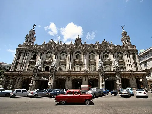 Gran Teatro de La Habana in Havanna, Station 11 auf dem selbstgeführten Stadtrundgang