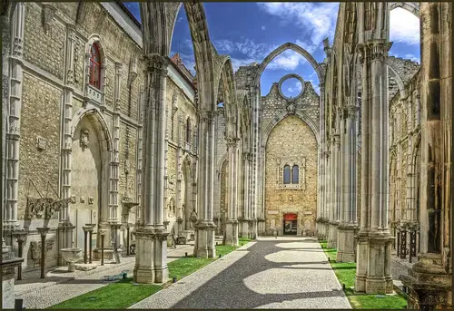 Convento do Carmo in Lissabon, Station 5 auf dem selbstgeführten Stadtrundgang