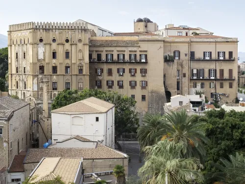 Normannenpalast in Palermo, Station 1 auf dem selbstgeführten Stadtrundgang