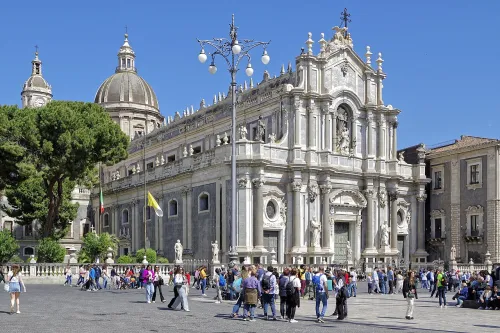 Kathedrale Sant'Agata in Catania, Station 4 auf dem selbstgeführten Stadtrundgang