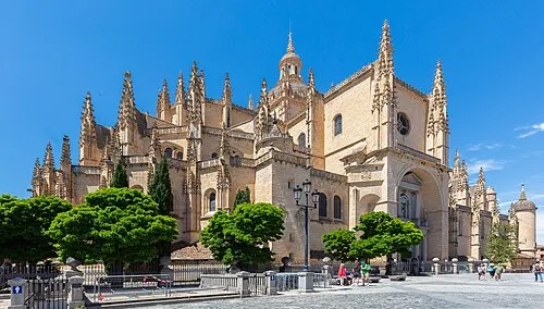 Segovia Cathedral, stop 3 on the self-guided walking tour